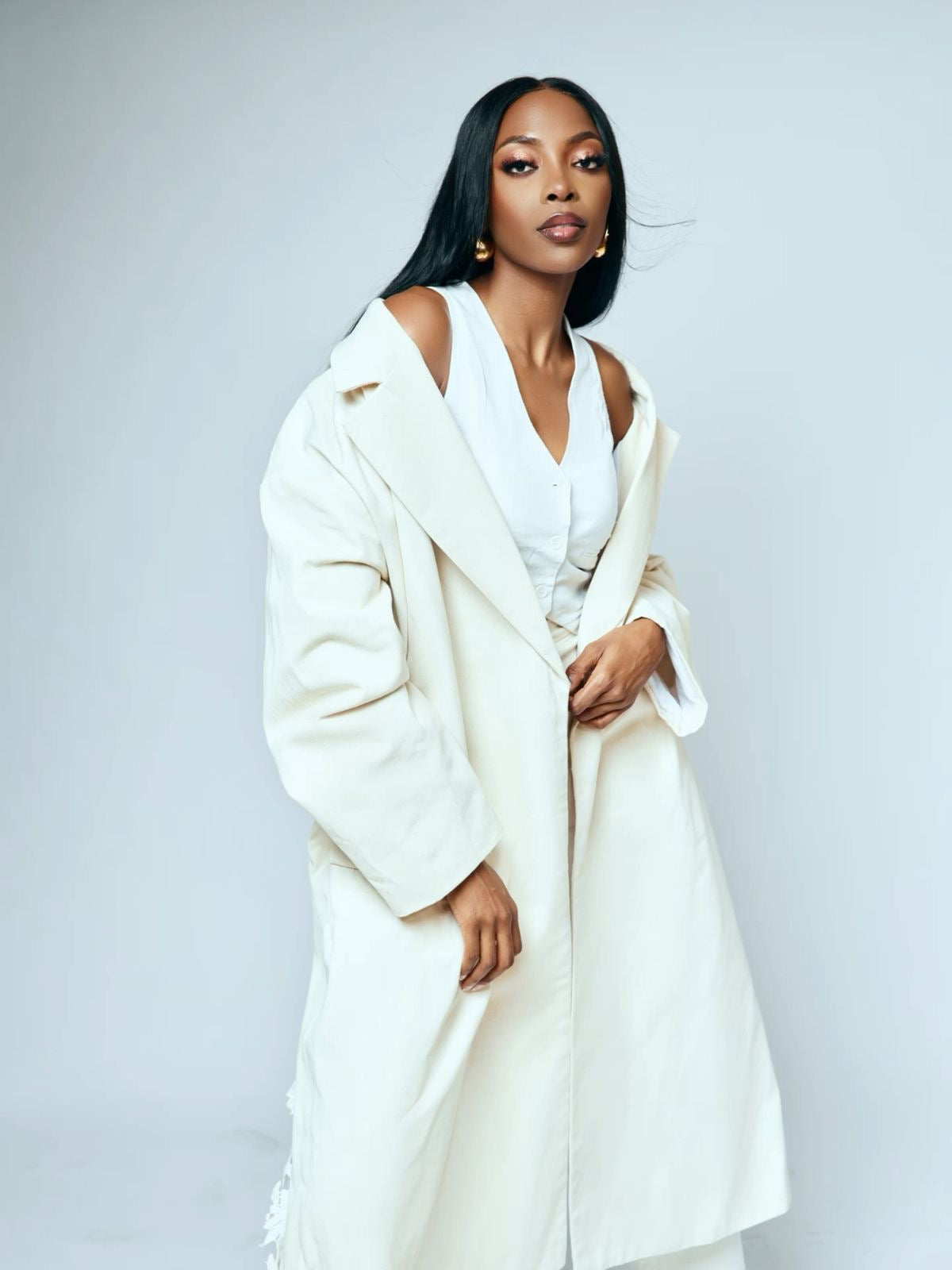 Manteau en toile