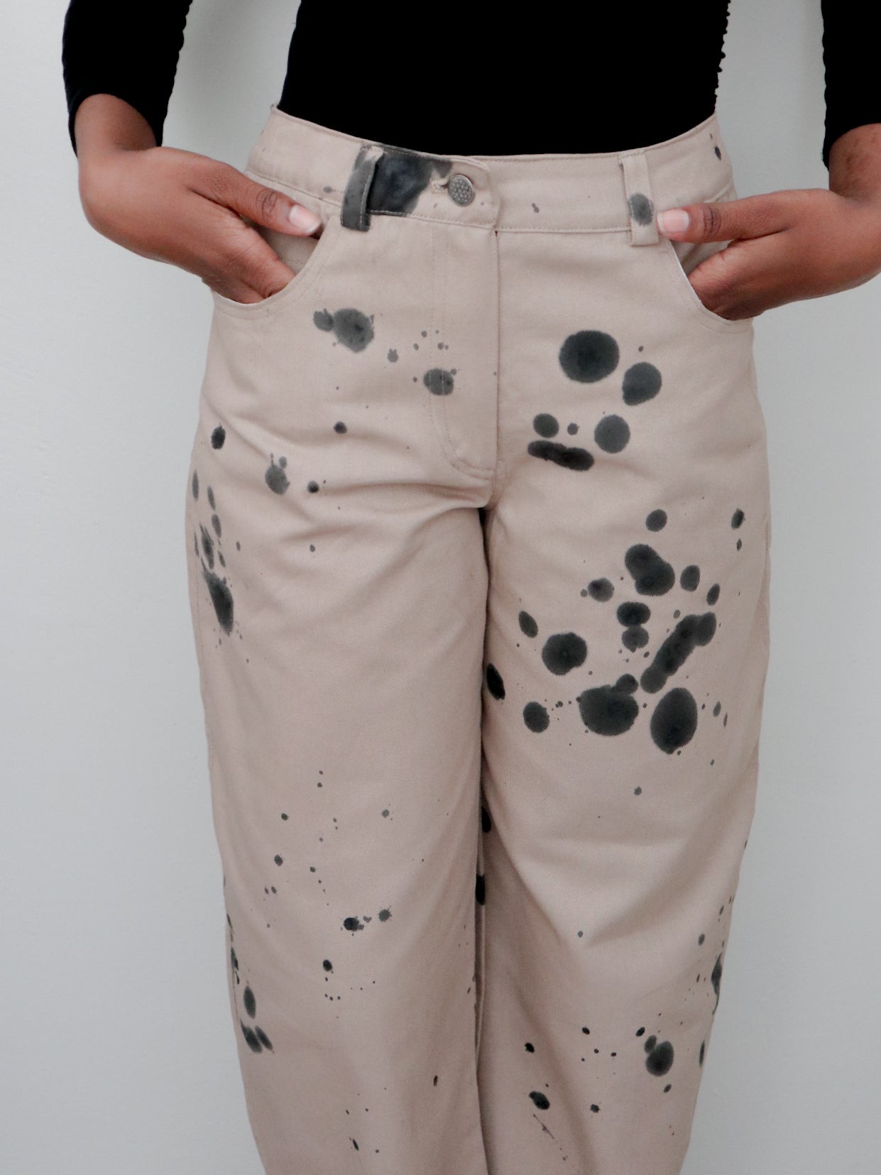 Spilled Oval Jeans