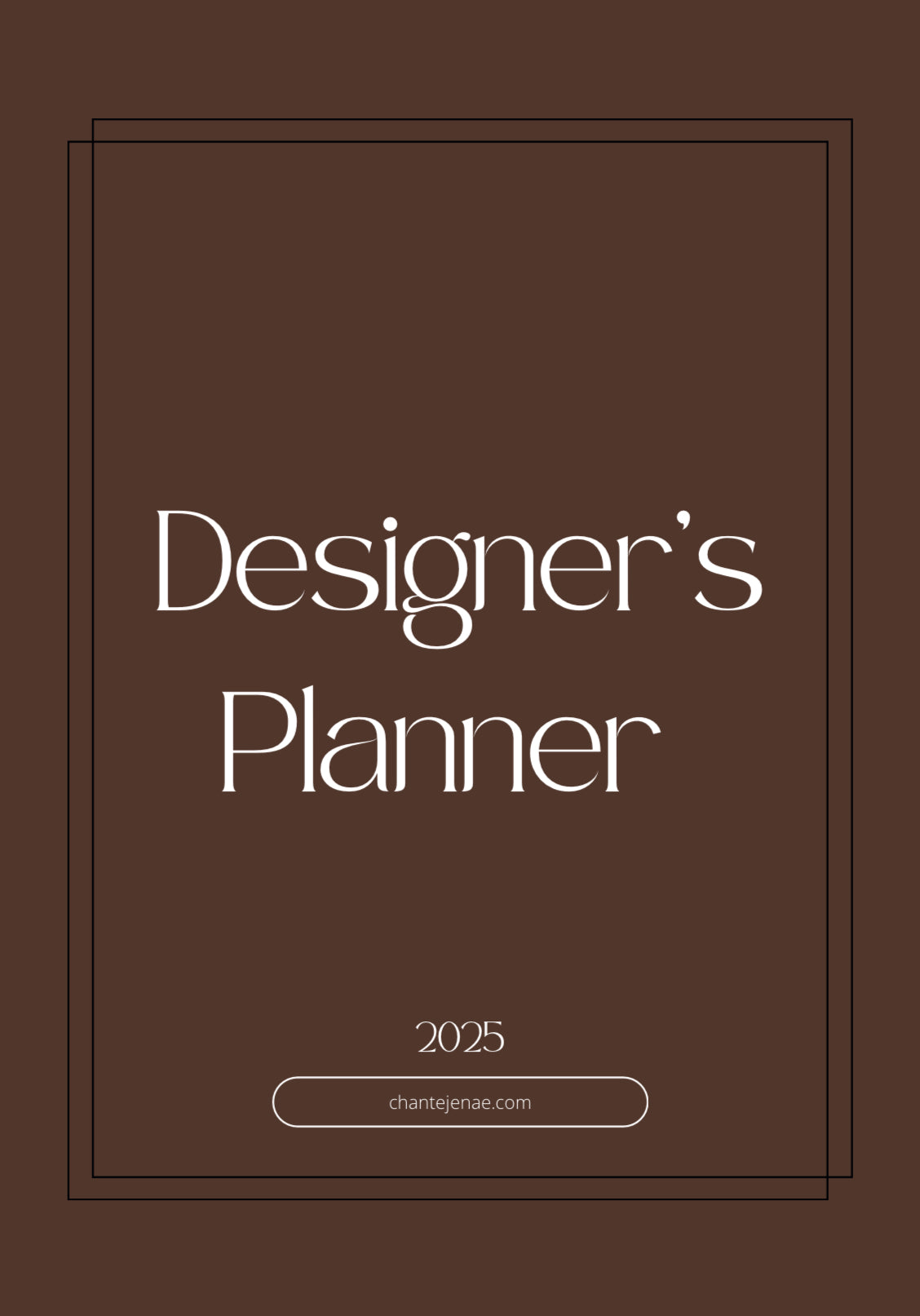 Designer’s Project Planner