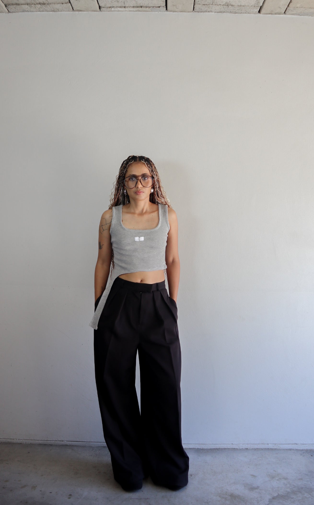Grey CJ Tank