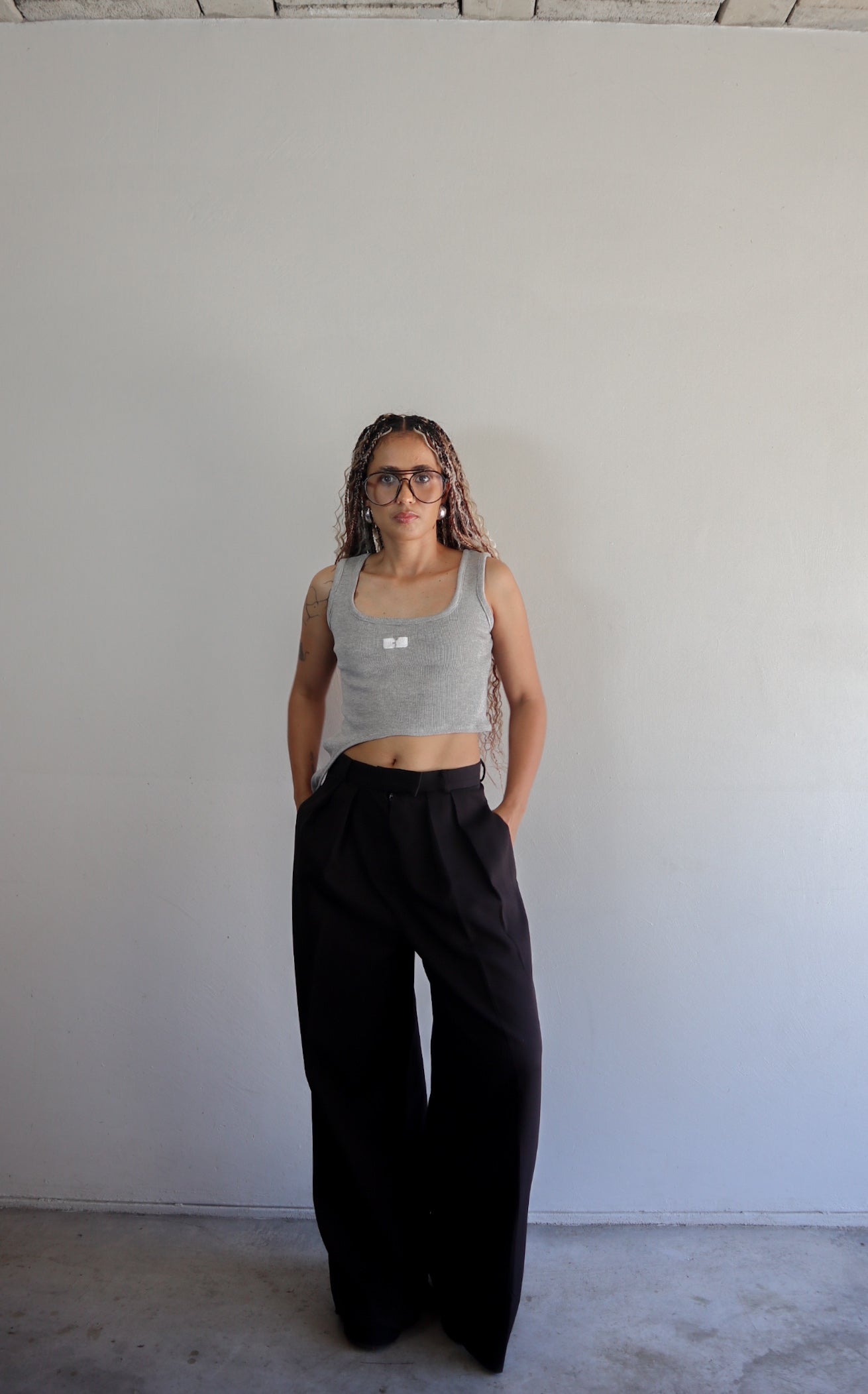Grey CJ Tank