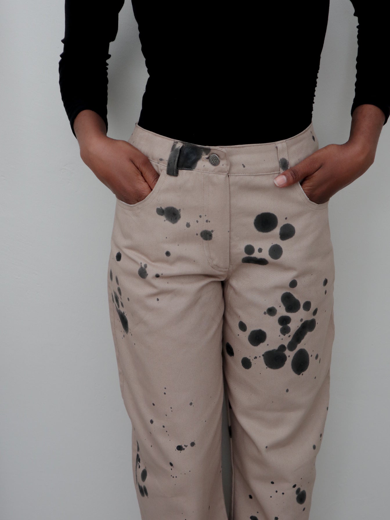Spilled Oval Jeans