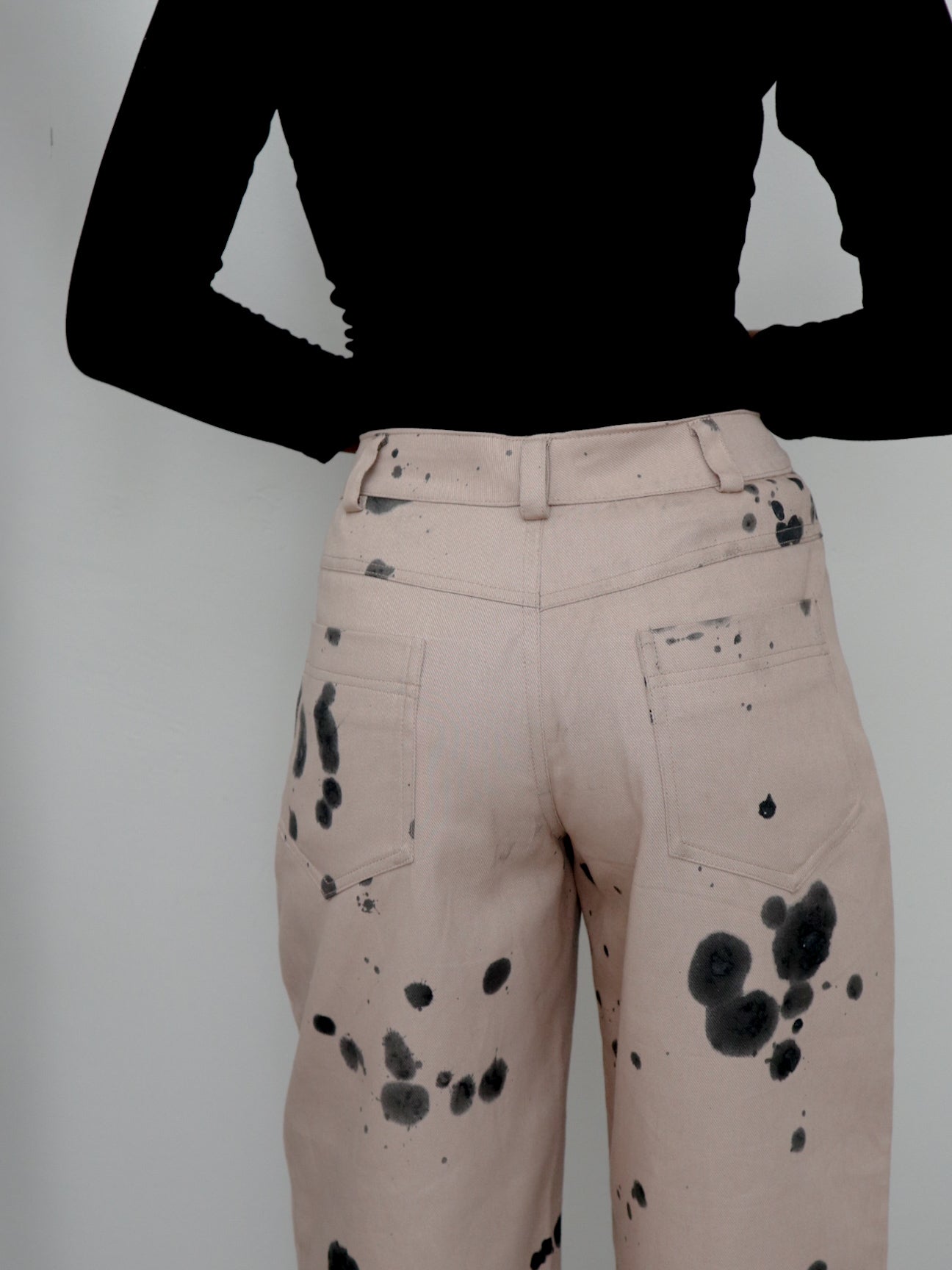 Spilled Oval Jeans